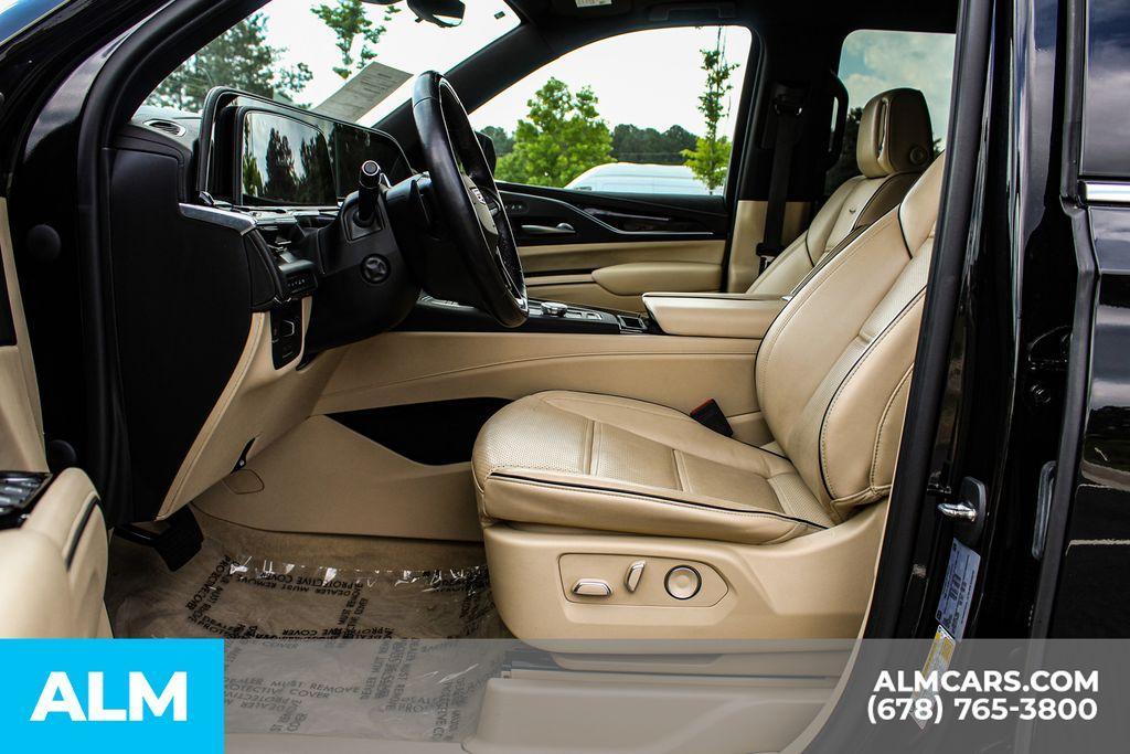 used 2023 Cadillac Escalade ESV car, priced at $68,420