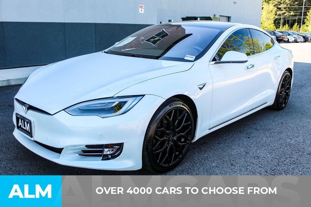 used 2021 Tesla Model S car, priced at $38,420