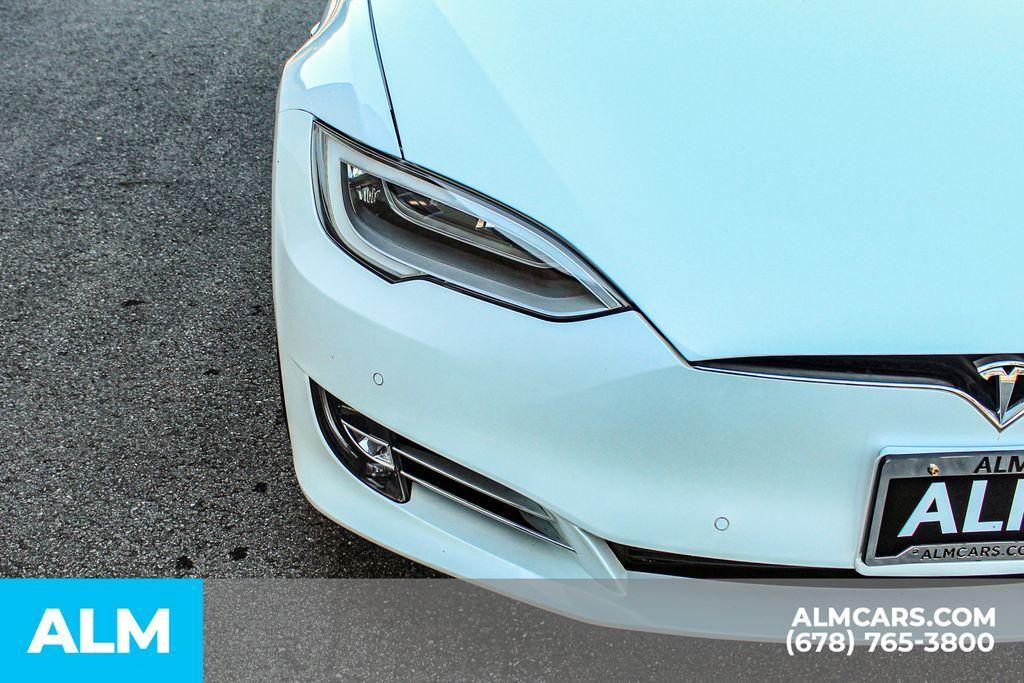 used 2021 Tesla Model S car, priced at $38,420