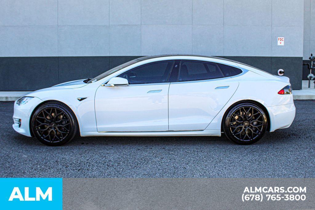 used 2021 Tesla Model S car, priced at $38,420