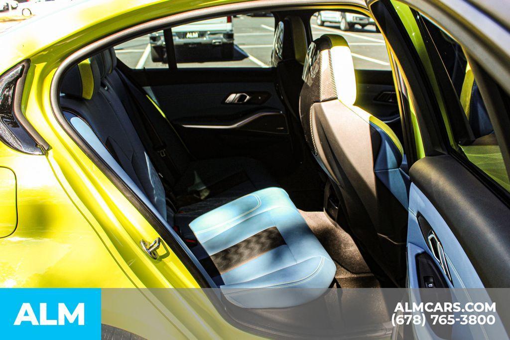 used 2022 BMW M3 car, priced at $73,420