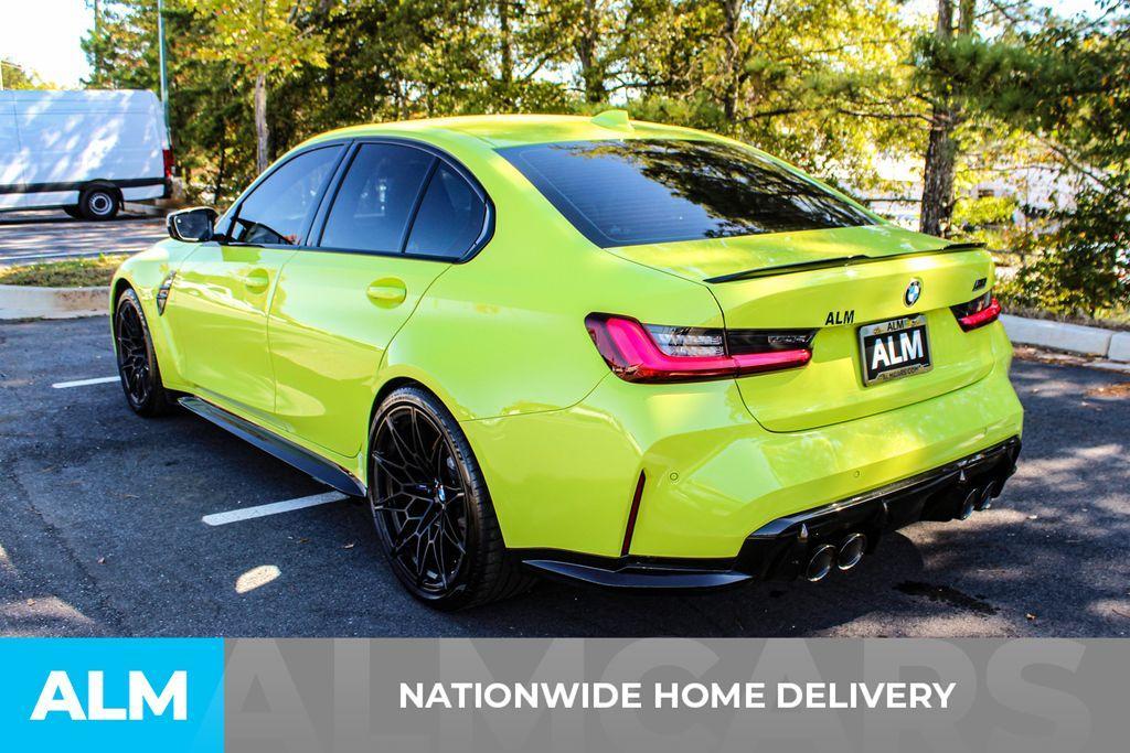 used 2022 BMW M3 car, priced at $73,420