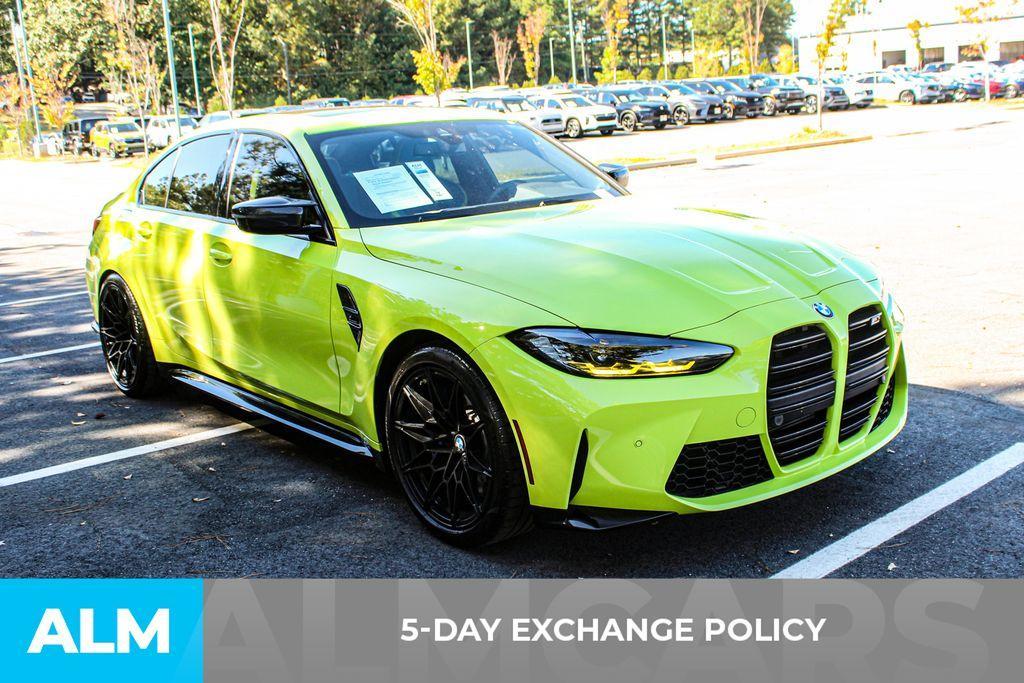 used 2022 BMW M3 car, priced at $73,420