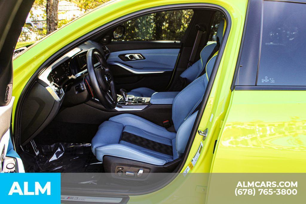 used 2022 BMW M3 car, priced at $73,420