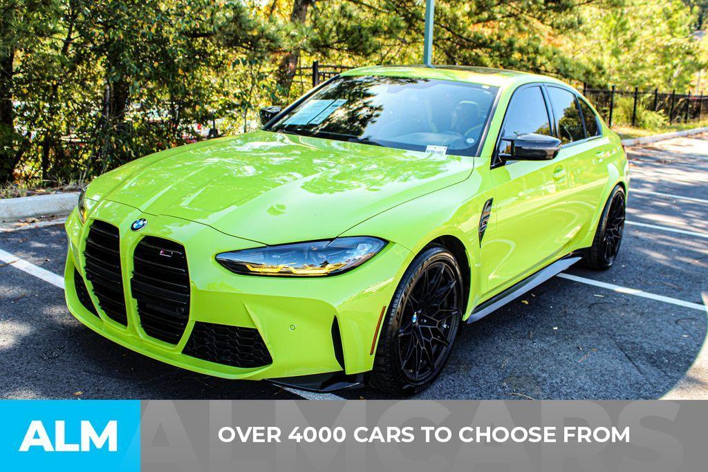 used 2022 BMW M3 car, priced at $73,420