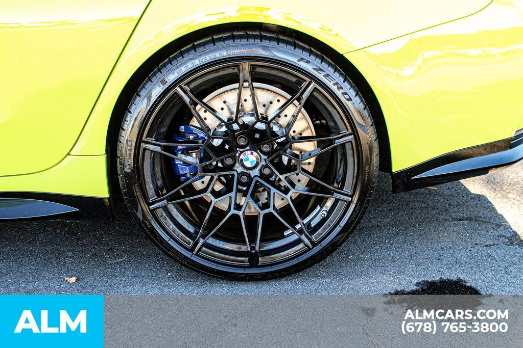 used 2022 BMW M3 car, priced at $73,420
