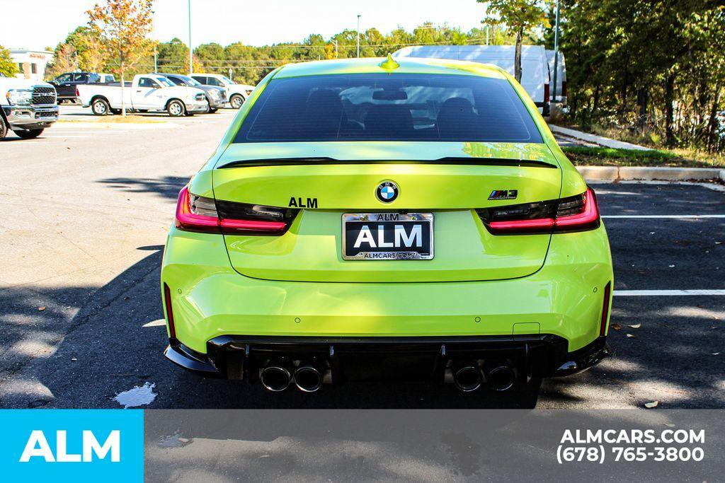 used 2022 BMW M3 car, priced at $73,420