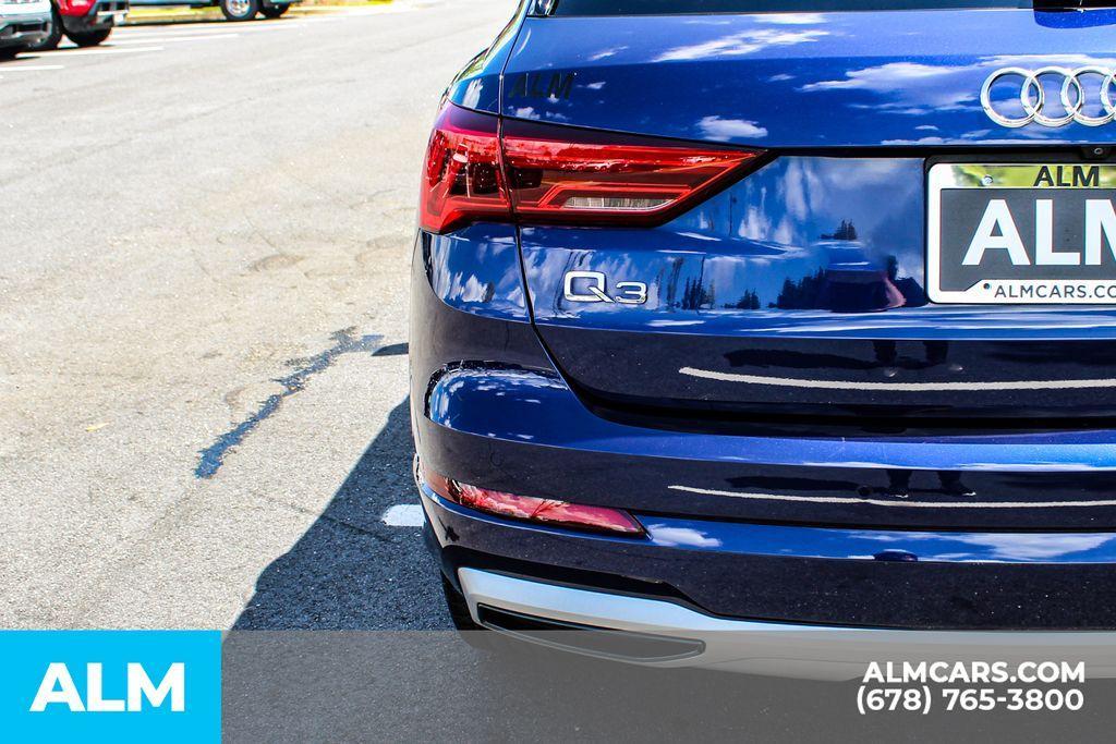 used 2022 Audi Q3 car, priced at $23,960