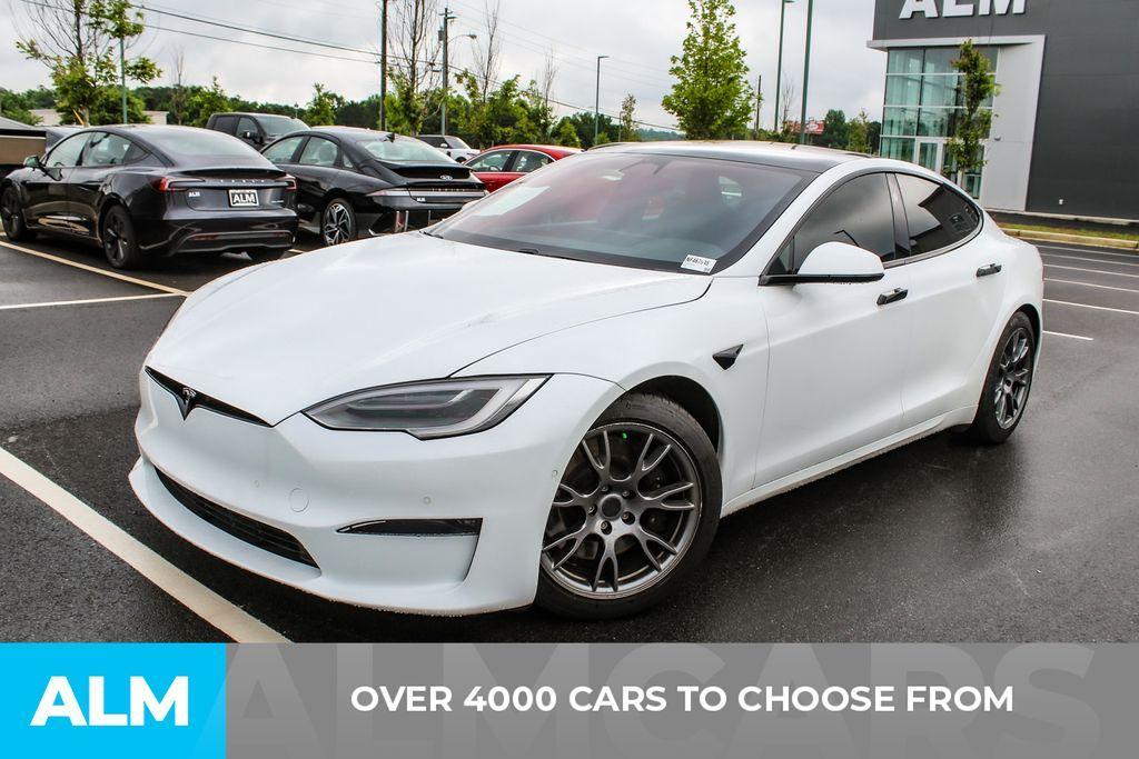 used 2022 Tesla Model S car, priced at $38,460