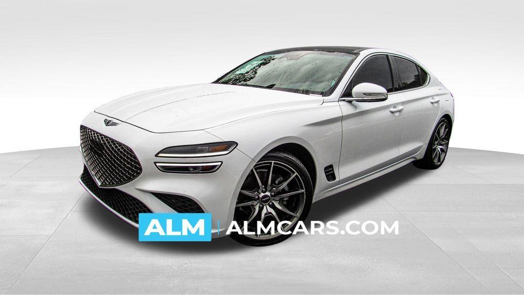 used 2022 Genesis G70 car, priced at $26,420