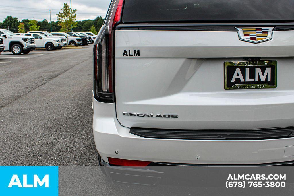 used 2024 Cadillac Escalade car, priced at $92,470