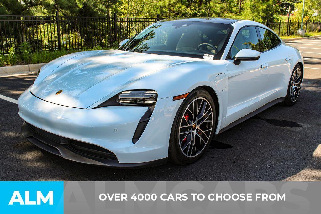 used 2021 Porsche Taycan car, priced at $61,420