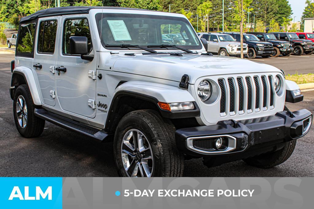 used 2022 Jeep Wrangler Unlimited car, priced at $37,420