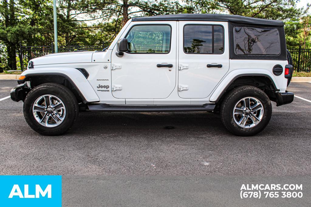 used 2022 Jeep Wrangler Unlimited car, priced at $37,420