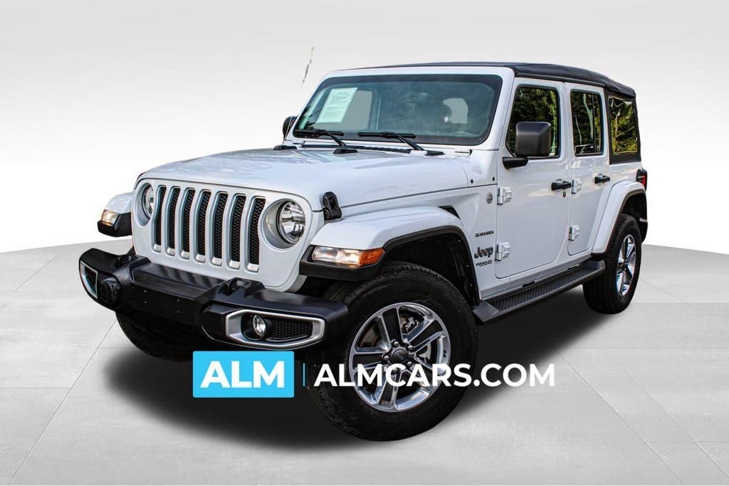 used 2022 Jeep Wrangler Unlimited car, priced at $37,420