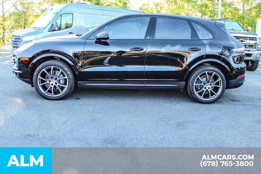 used 2023 Porsche Cayenne E-Hybrid car, priced at $77,460