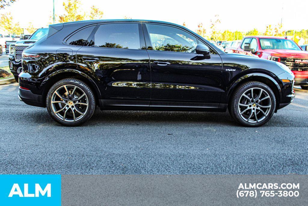 used 2023 Porsche Cayenne E-Hybrid car, priced at $77,460