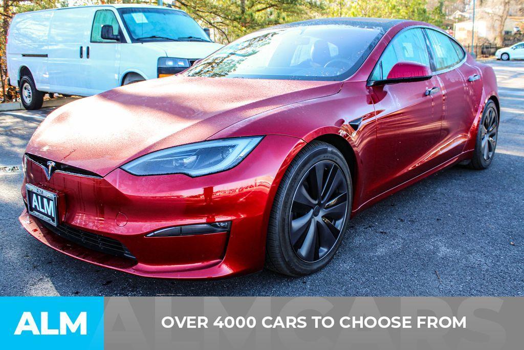 used 2023 Tesla Model S car, priced at $59,960