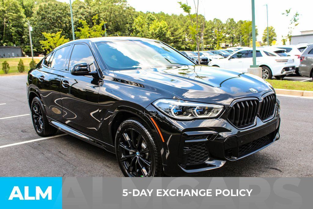 used 2022 BMW X6 car, priced at $52,420