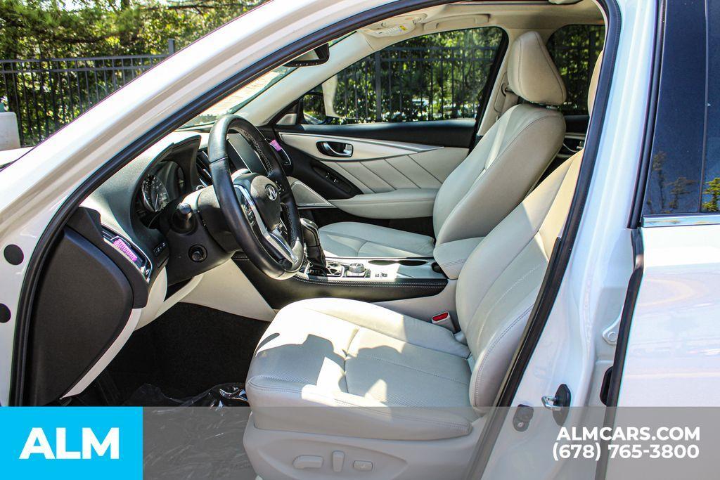 used 2022 INFINITI Q50 car, priced at $27,920