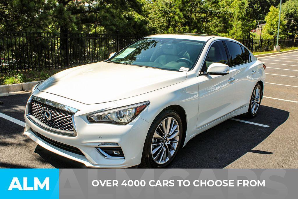 used 2022 INFINITI Q50 car, priced at $27,920