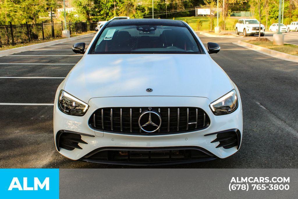 used 2022 Mercedes-Benz AMG E 53 car, priced at $52,460