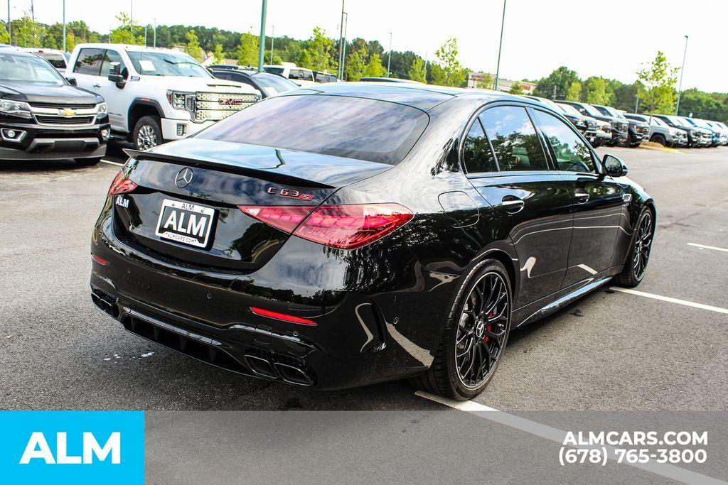 used 2024 Mercedes-Benz AMG C 63 car, priced at $69,460