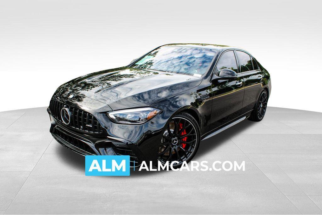 used 2024 Mercedes-Benz AMG C 63 car, priced at $69,460