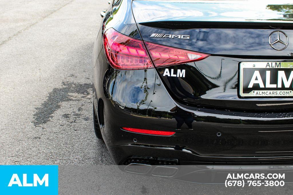 used 2024 Mercedes-Benz AMG C 63 car, priced at $69,460