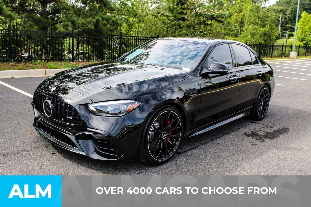 used 2024 Mercedes-Benz AMG C 63 car, priced at $69,460