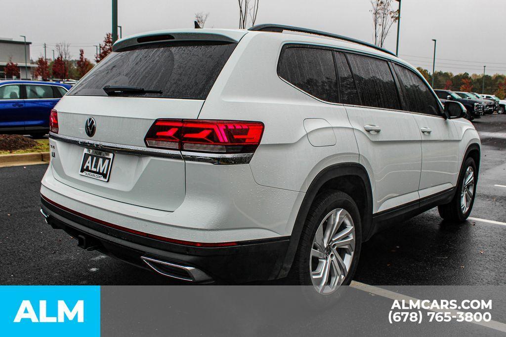 used 2021 Volkswagen Atlas car, priced at $21,920