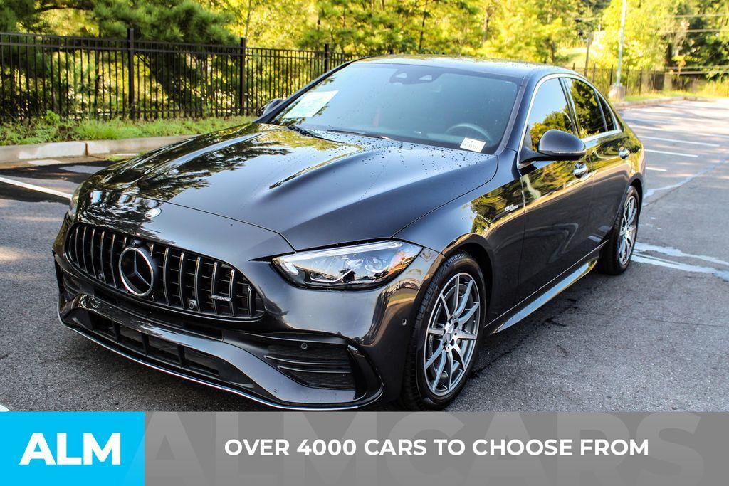 used 2024 Mercedes-Benz AMG C 43 car, priced at $47,560