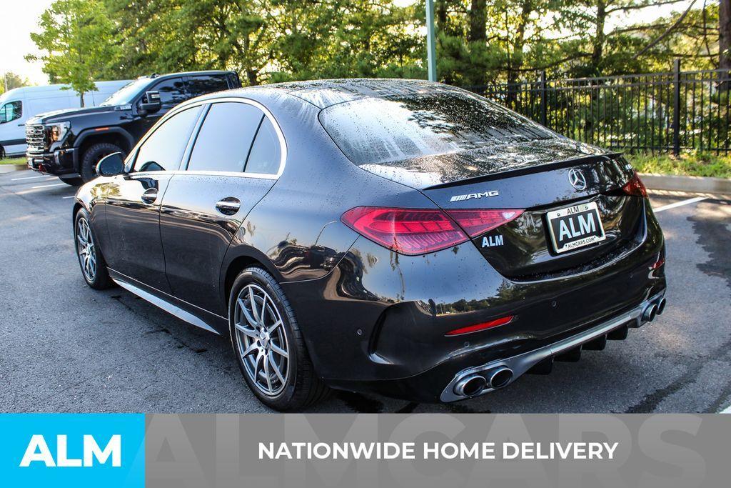 used 2024 Mercedes-Benz AMG C 43 car, priced at $47,560