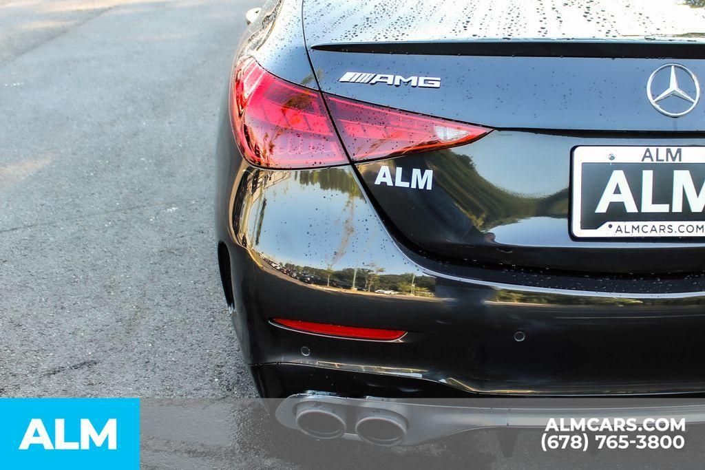 used 2024 Mercedes-Benz AMG C 43 car, priced at $47,560