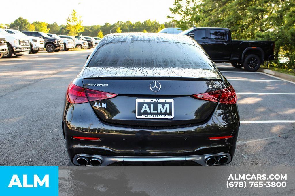 used 2024 Mercedes-Benz AMG C 43 car, priced at $47,560