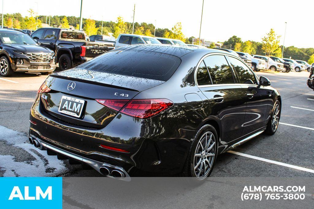 used 2024 Mercedes-Benz AMG C 43 car, priced at $47,560