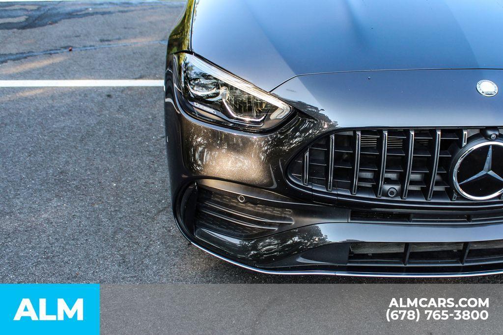 used 2024 Mercedes-Benz AMG C 43 car, priced at $47,560
