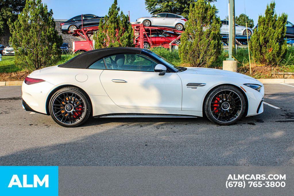 used 2022 Mercedes-Benz AMG SL 55 car, priced at $79,460