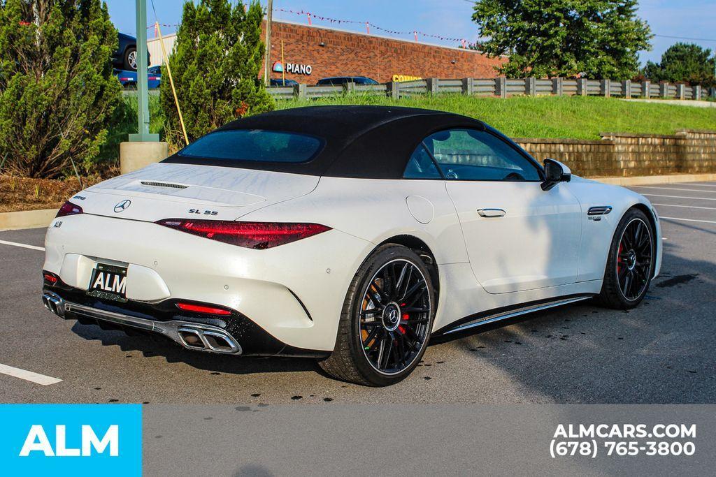used 2022 Mercedes-Benz AMG SL 55 car, priced at $79,460