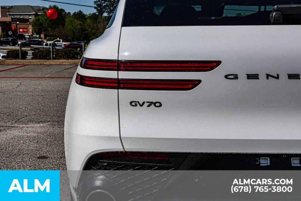 used 2023 Genesis GV70 car, priced at $34,460