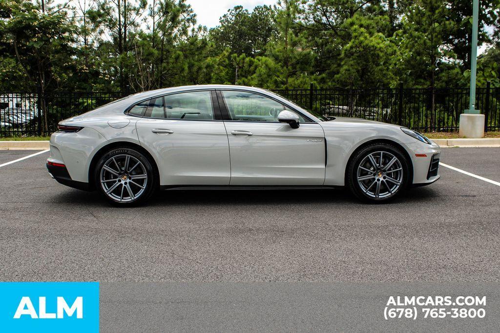 used 2025 Porsche Panamera e-Hybrid car, priced at $118,460