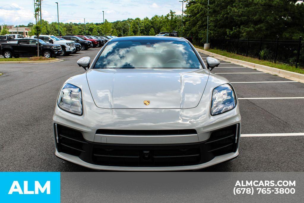 used 2025 Porsche Panamera e-Hybrid car, priced at $118,460