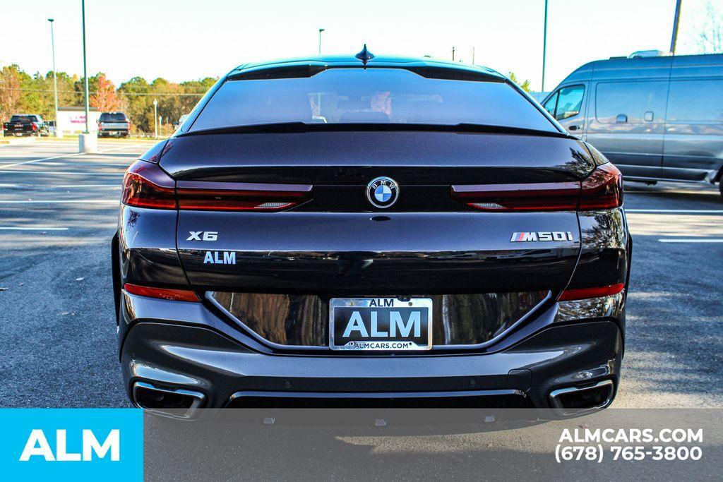 used 2022 BMW X6 car, priced at $57,920