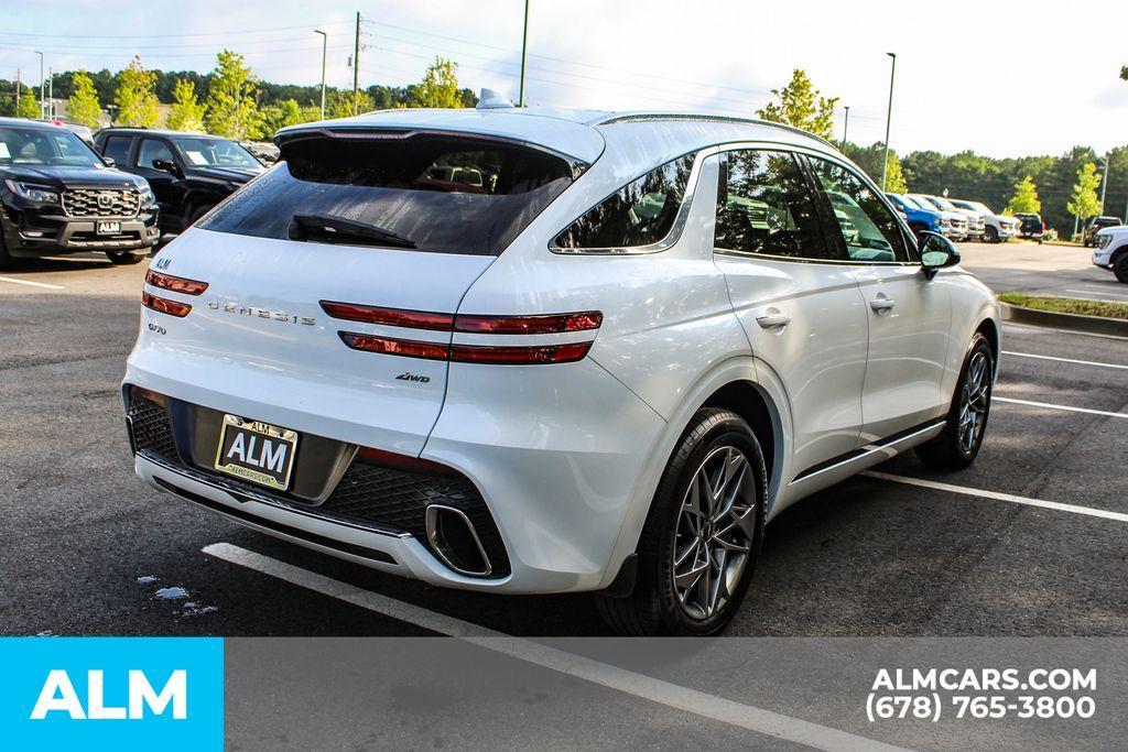 used 2023 Genesis GV70 car, priced at $34,960