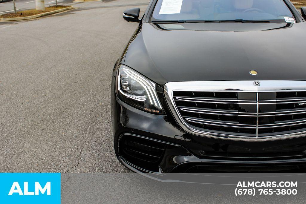 used 2018 Mercedes-Benz AMG S 63 car, priced at $45,420