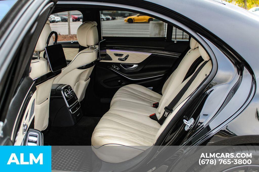 used 2018 Mercedes-Benz AMG S 63 car, priced at $45,420
