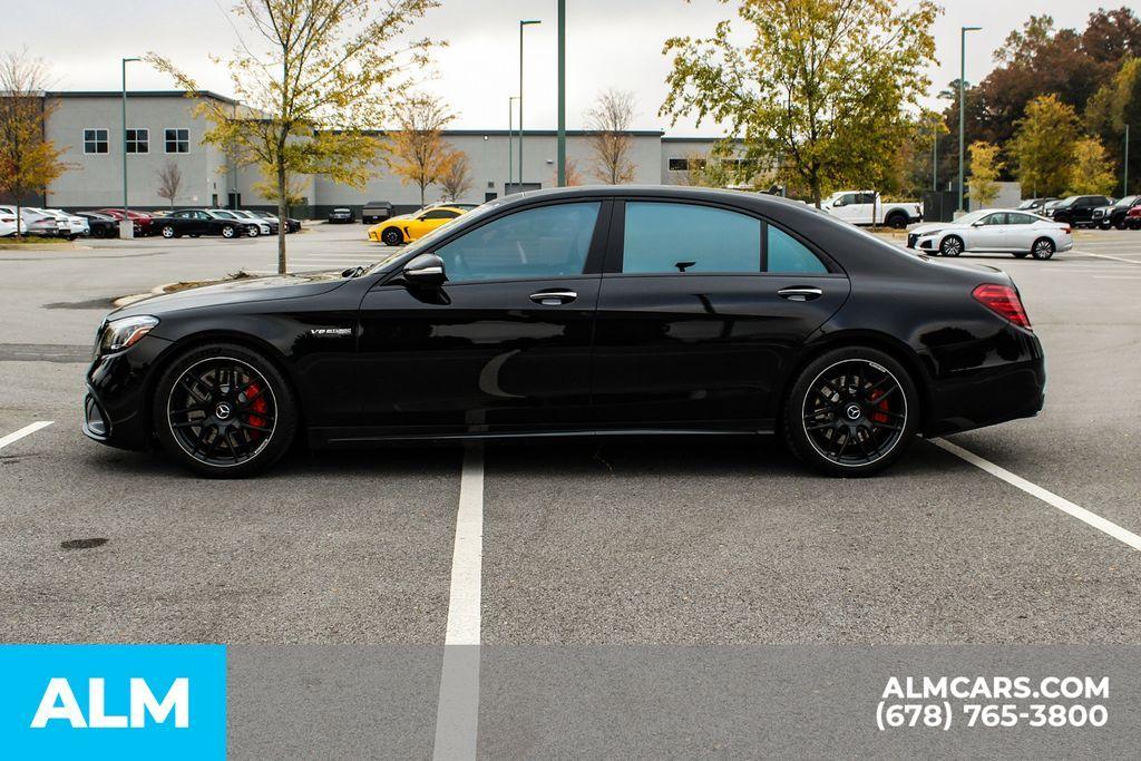used 2018 Mercedes-Benz AMG S 63 car, priced at $45,420