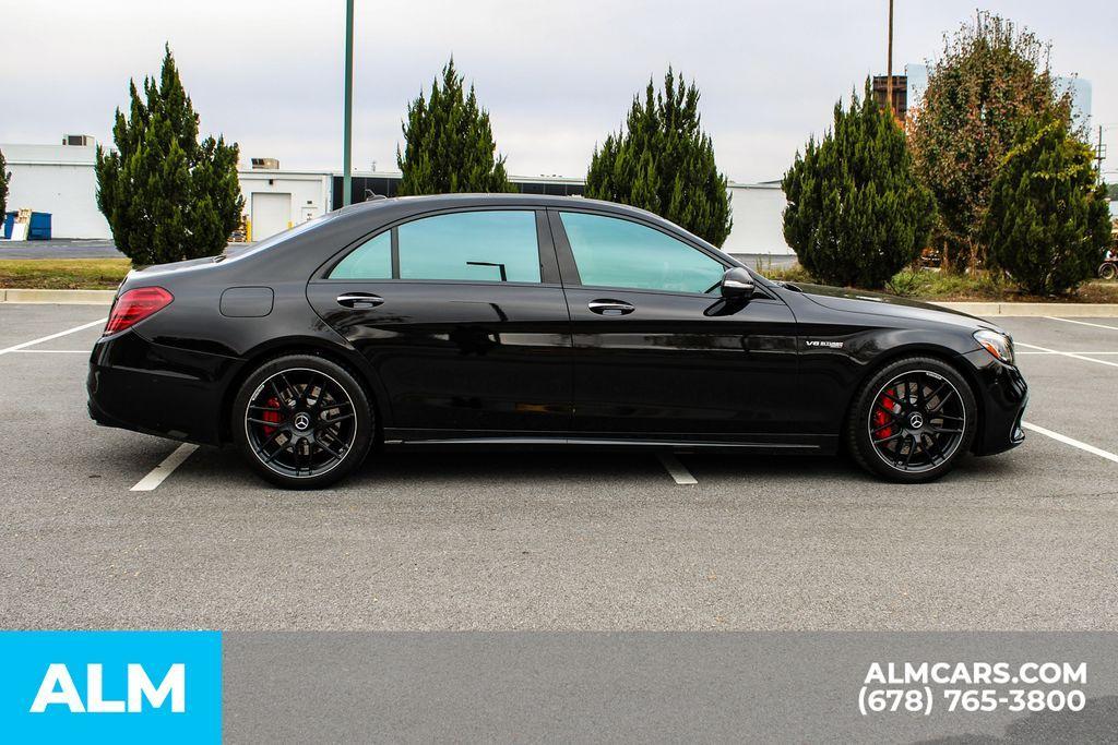 used 2018 Mercedes-Benz AMG S 63 car, priced at $45,420