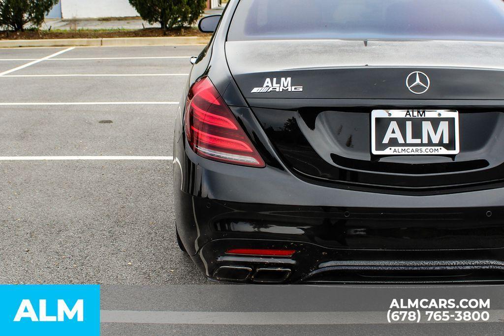 used 2018 Mercedes-Benz AMG S 63 car, priced at $45,420