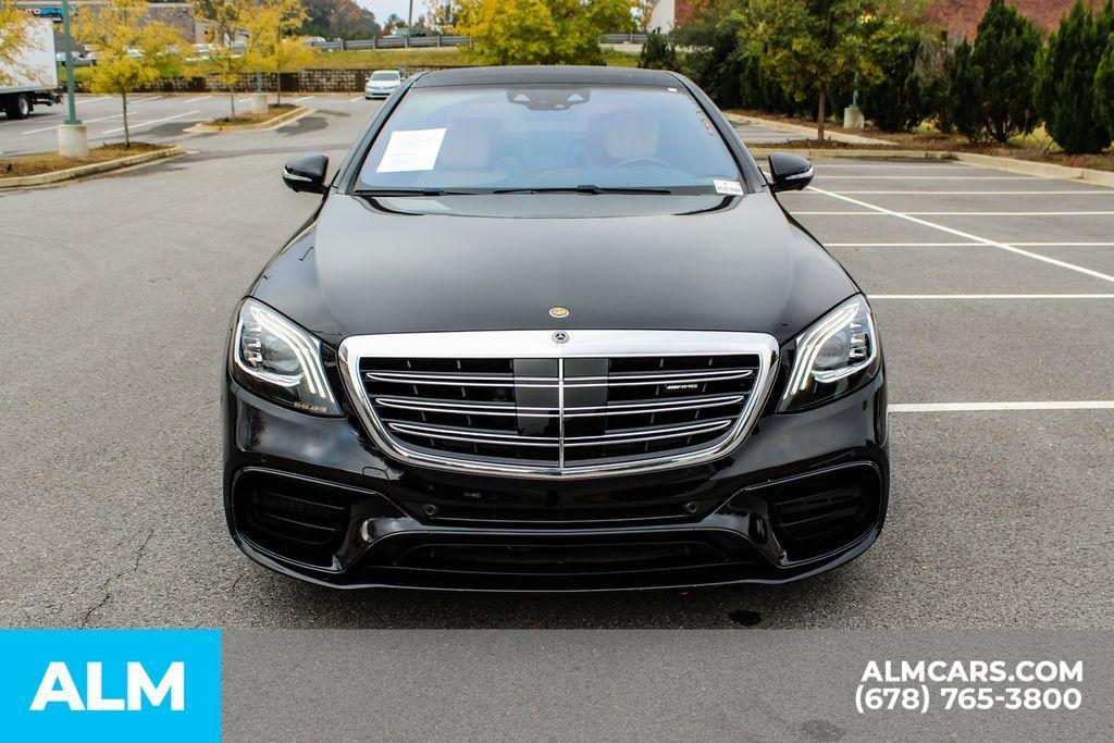 used 2018 Mercedes-Benz AMG S 63 car, priced at $45,420